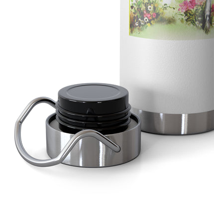Spring Fairy's Floral Swing Copper Vacuum Insulated Bottle, 22 oz