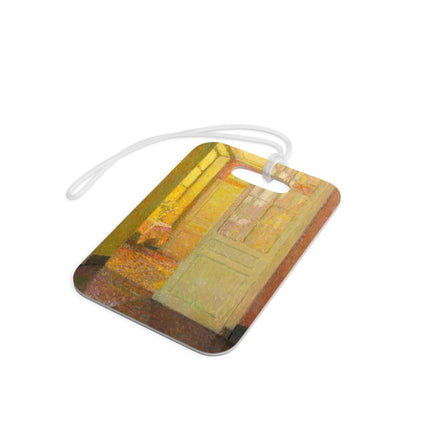 Interior, Window Light by Henri Le Sidaner Luggage Tag – Rectangle & Round