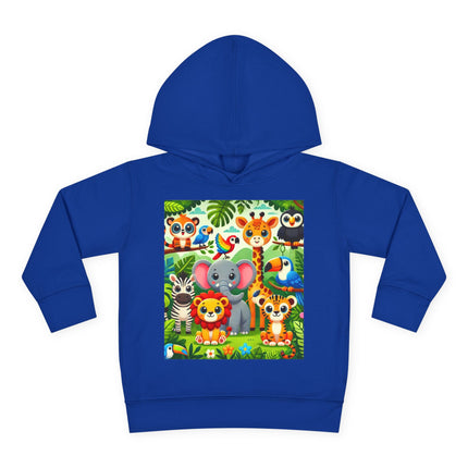 Jungle Friends Parade Toddler Pullover Fleece Hoodie