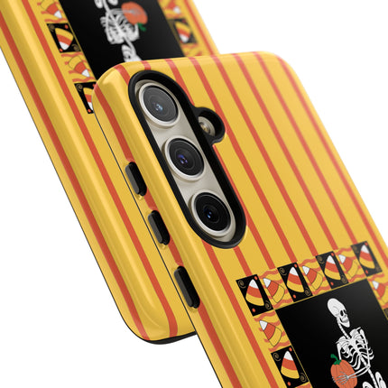 Candy Corn Skeleton Phone Cases
