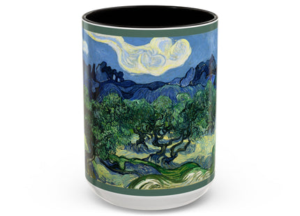 Olive Trees by Vincent Van Gogh Colorful Mugs (11oz, 15oz)