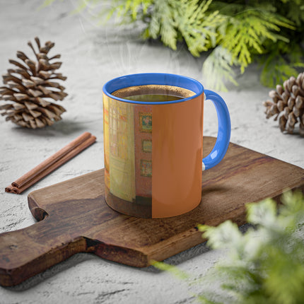 Interior, Window Light by Henri Le Sidaner Colorful Mugs, 11oz