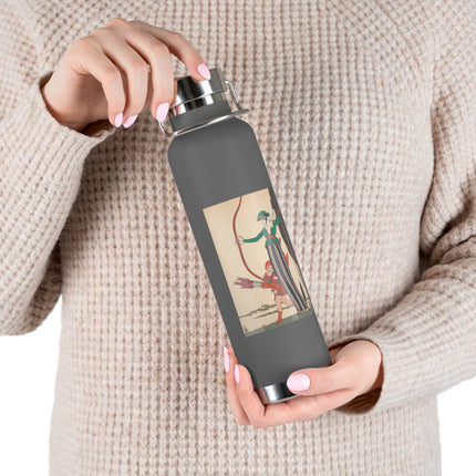 L'Arc Rouge by George Barbier Copper Vacuum Insulated Bottle, 22oz