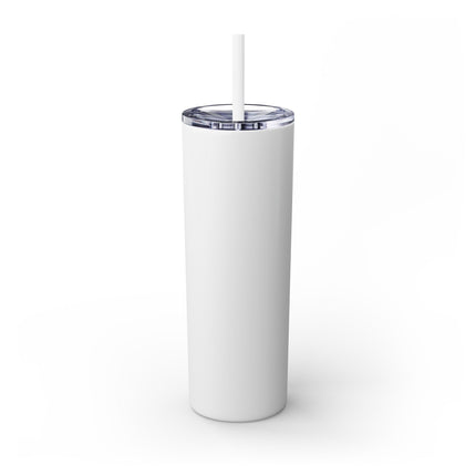 Costume de Yacht by George Barbier Skinny Tumbler with Straw, 20oz