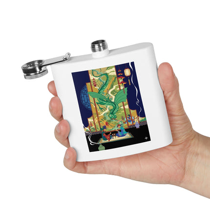 Celestial Dragon Gathering Flask – Mythic Majesty & Timeless Tradition