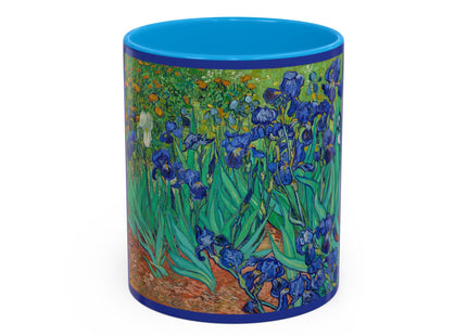 Irises by Vincent Van Gogh Colorful Mugs (11oz, 15oz)