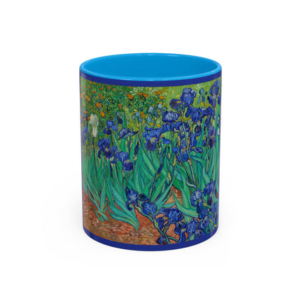 Irises by Vincent Van Gogh Colorful Mugs (11oz, 15oz)