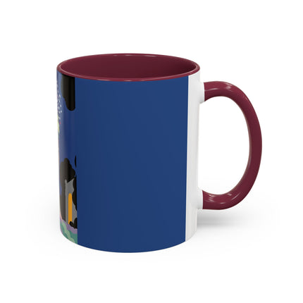 Butterfly Enchantress Colorful Mugs – Ethereal Art Deco Magic & Transformation