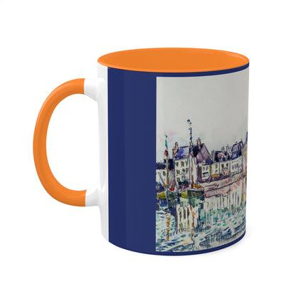 Le Croisic by Paul Signac Colorful Mugs, 11oz