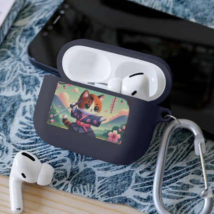 Samurai Kitten AirPods and AirPods Pro Case