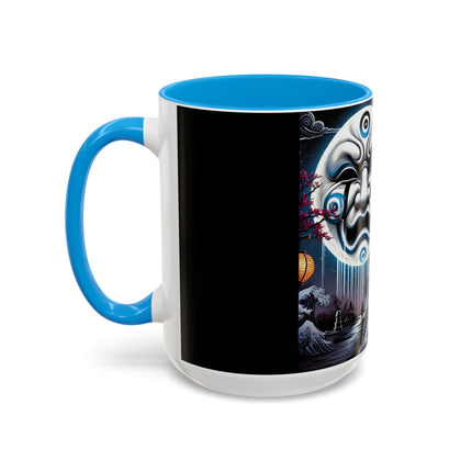 Geisha’s Black Ink Tears Colorful Mugs (11oz, 15oz)