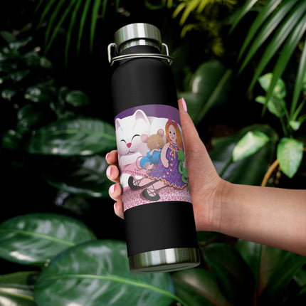 Joy of Friendship Copper Vacuum Insulated Bottle, 22oz
