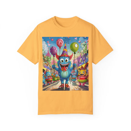 Monster Parade Madness Unisex Garment-Dyed T-shirt