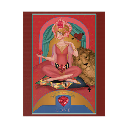 July & Ruby – Sofia Chiostri’s Scarlet Art Deco Gem