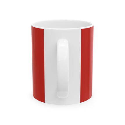 Blooming Elegance 11 oz Ceramic Mug