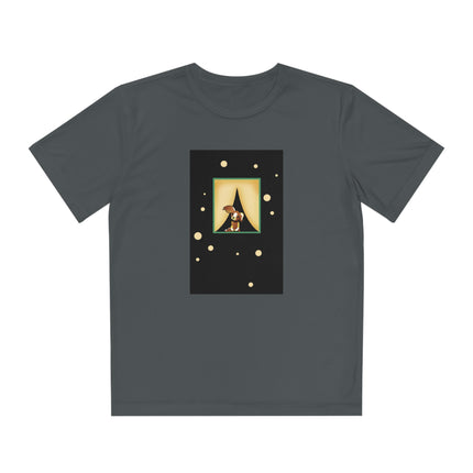 Playful Paws Youth Competitor Tee – Vintage Charm & Curious Adventure