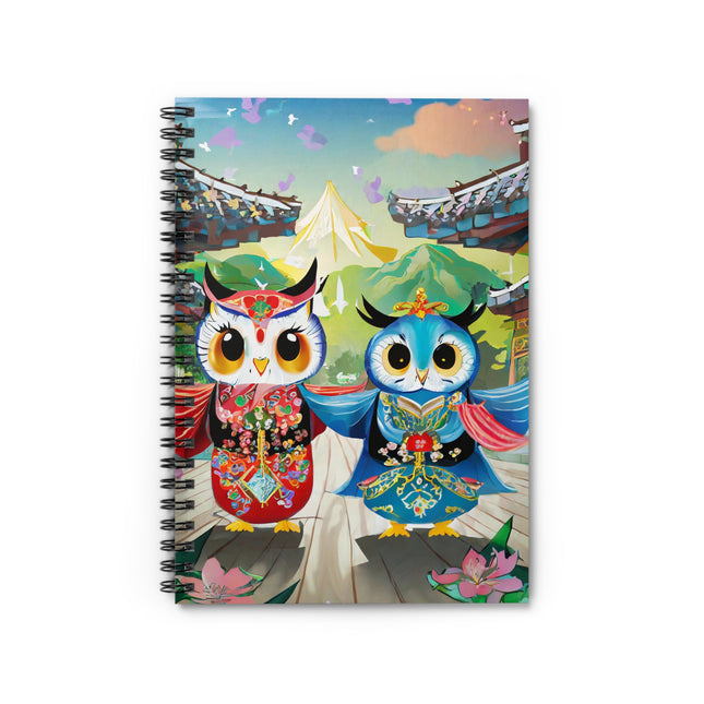 Twirling Talons Spiral Notebook - Ruled Line