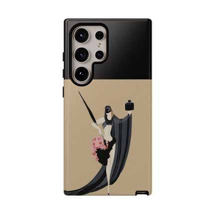 Dancer with Ink & Blossoms Phone Case – Elegant Grace & Artistic Poise
