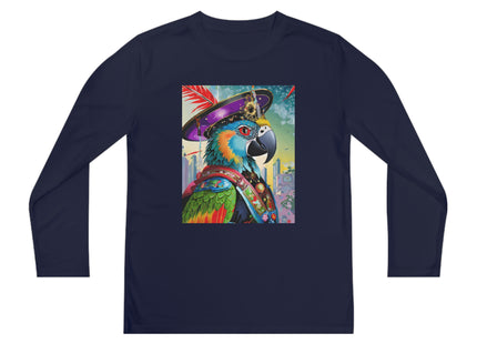 Tech Plumes Youth Long Sleeve Competitor Tee