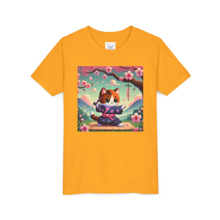 Samurai Kitten Youth Short Sleeve Tee