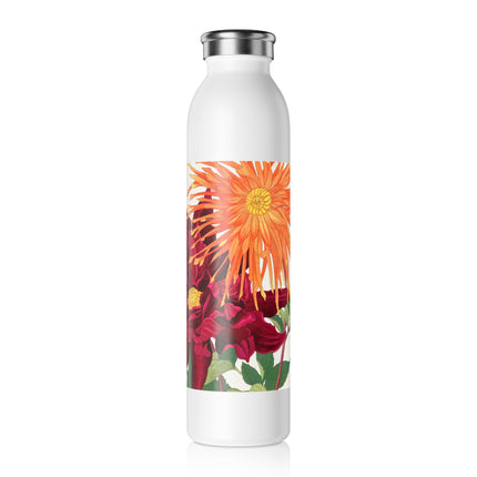 Dahlia by Tanigami Kônan Slim Water Bottle
