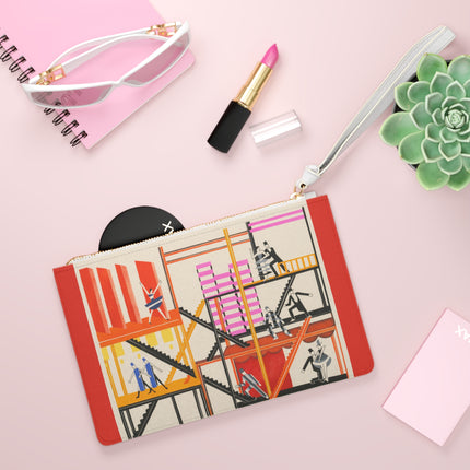 Maquettes de Théatre 4 by Alexandra Exter Clutch Bag