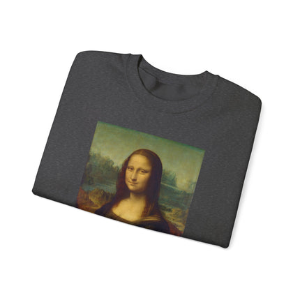 Mona Lisa by Leonardo da Vinci Unisex Heavy Blend™ Crewneck Sweatshirt