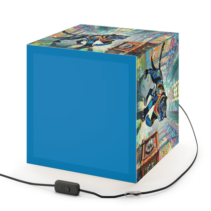 Cyber Panther's Hunt Light Cube Lamp