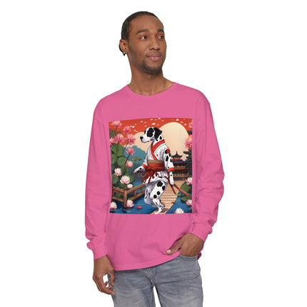 Doberman of the Rising Sun Long Sleeve T-Shirt
