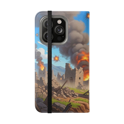 🐦✈️ The Cardinal Dive Bomber Flip Case – Bold Flight & Fearless Adventure