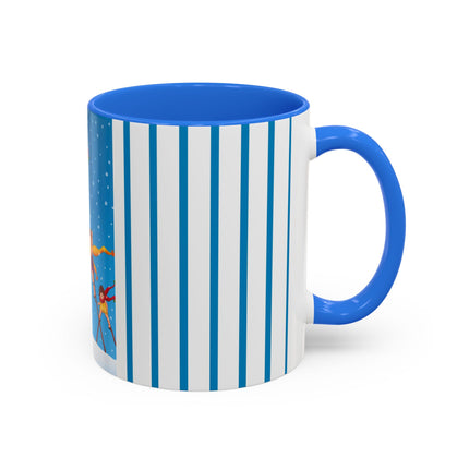 Snowfall & Couture Colorful Mugs (11oz, 15oz)