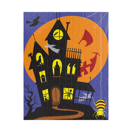 Halloween Night at the Haunted House Puzzle (110, 252, 520, 1014-piece)