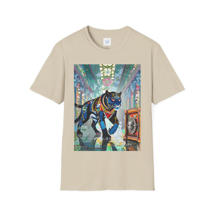 Cyber Panther's Hunt Softstyle T-Shirt