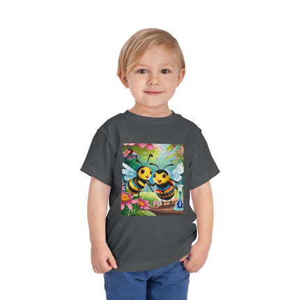 Buzzy Scientists Toddler Short Sleeve Tee