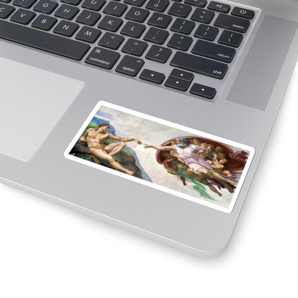 The Creation of Adam by Michelangelo Buonarroti Kiss-Cut Stickers (4 Stickers)