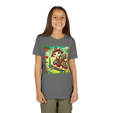Dragon Dance on Wheels Youth Short Sleeve Tee