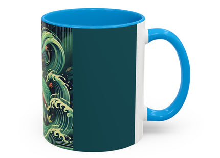 Mermaid Queen Rising from the Deep Colorful Mugs (11oz, 15oz)