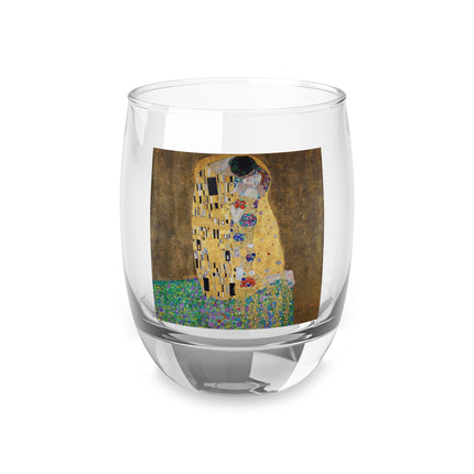 The Kiss by Gustav Klimt Whiskey Glass