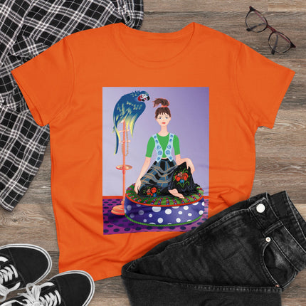 Colors of Serenity Women's Midweight Cotton Tee