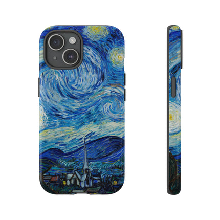 The Starry Night by Vincent Van Gogh Phone Cases