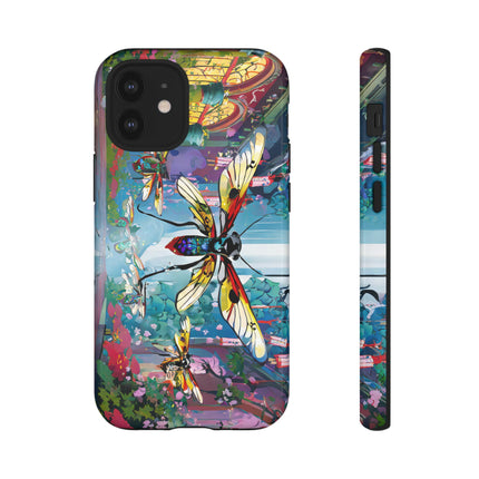 Neon Swarm Phone Cases