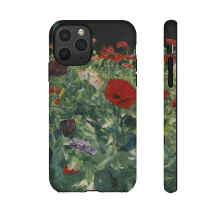 Poppies (A Study of Poppies for Carnation, Lily, Lily, Rose) by John Singer Sargent Phone Cases