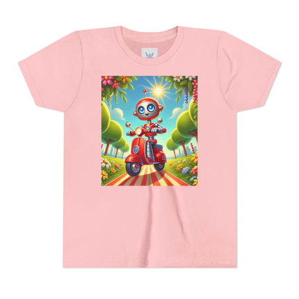 The Traveling Robot Youth Short Sleeve Tee