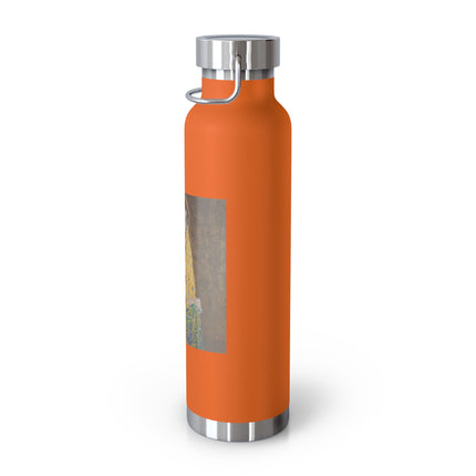 The Kiss by Gustav Klimt Copper Vacuum Insulated Bottle, 22oz