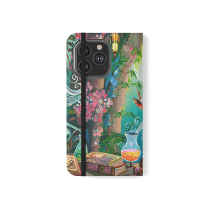 🦉✨ Owl's Magical Workshop Flip Case – Enchanted Wisdom & Arcane Wonder