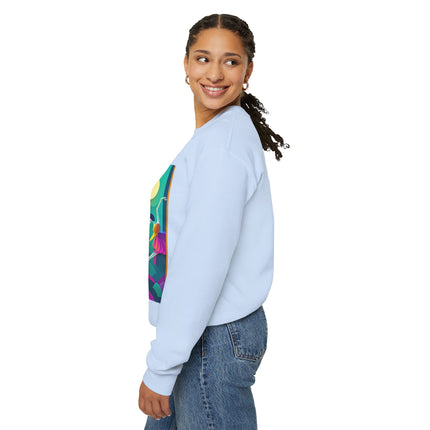Dance of the Skeleton Ballerinas Unisex Heavy Blend™ Crewneck Sweatshirt