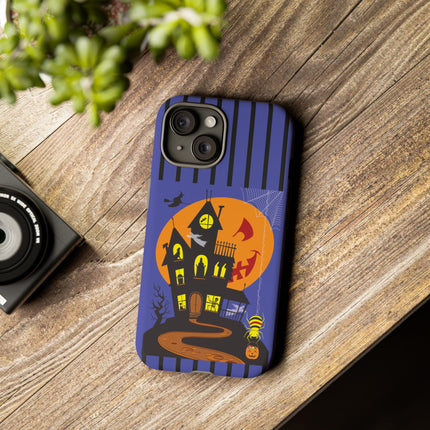 Halloween Night at the Haunted House Phone Cases
