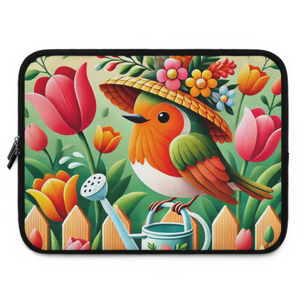 The Little Garden Tender Laptop Sleeve – Sunshine, Care & Storybook Charm