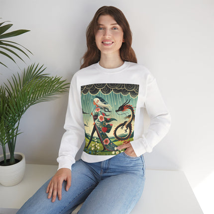 The Dragon Fairy’s Stride Heavy Blend™ Crewneck Sweatshirt