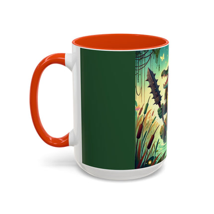 Swamp Tyrant Colorful Mugs (11oz, 15oz)